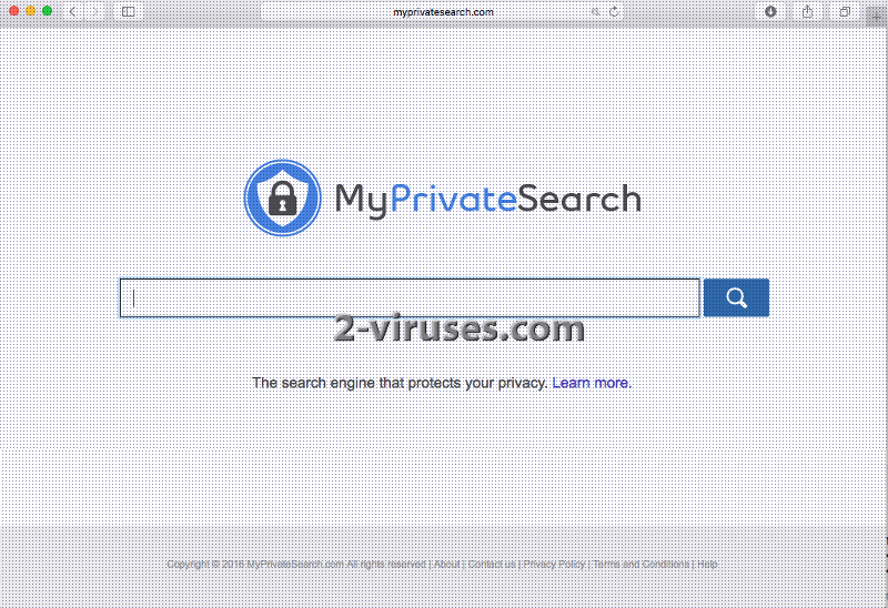 Le virus Myprivatesearch.com