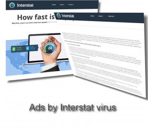 Le virus Ads by Interstat