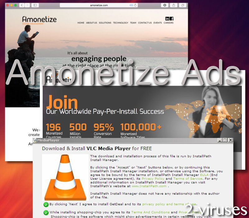 Amonetize ads
