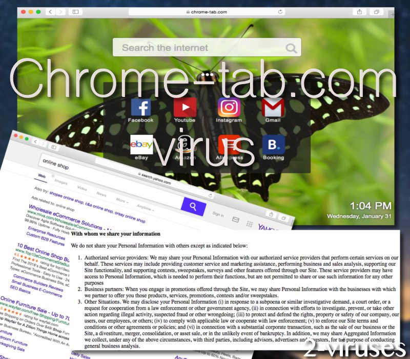 Chrome-tab.com virus 