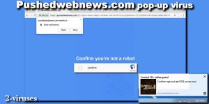 Le pop-up Pushedwebnews.com