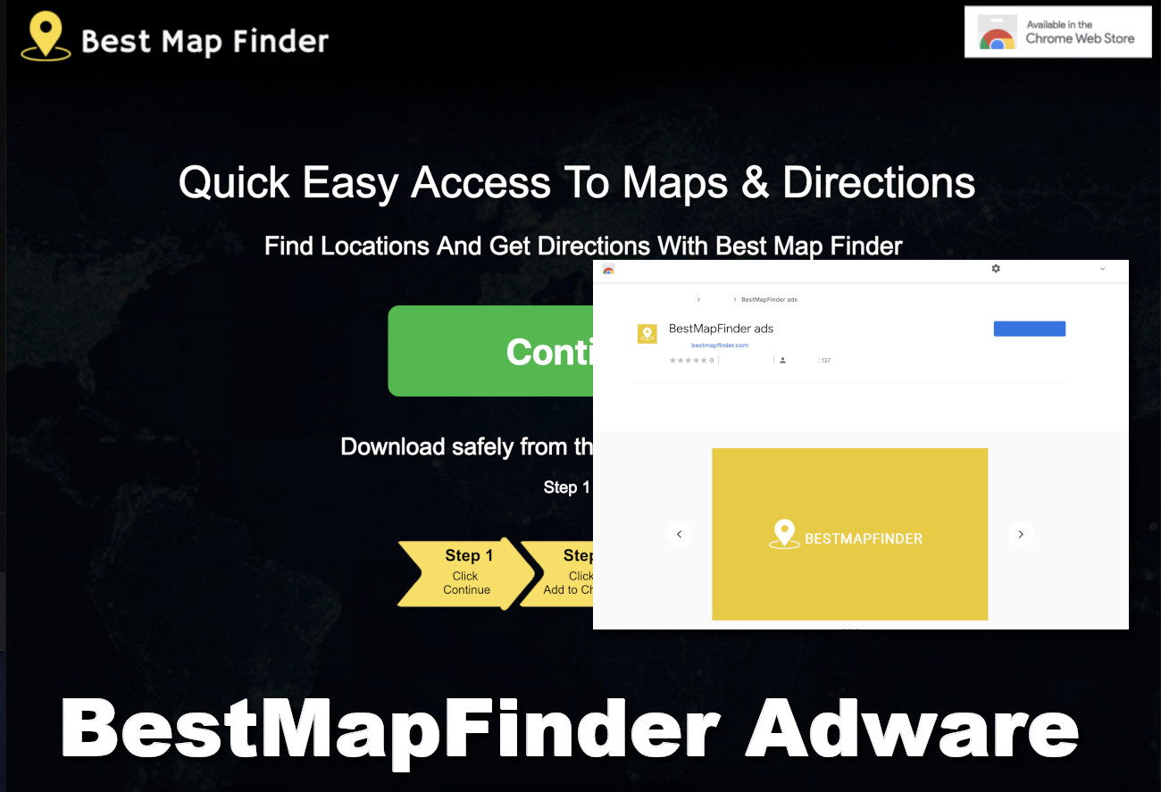 BestMapFinder Adware removal