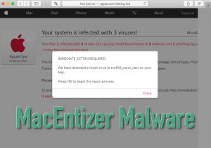 Le malware MacEntizer